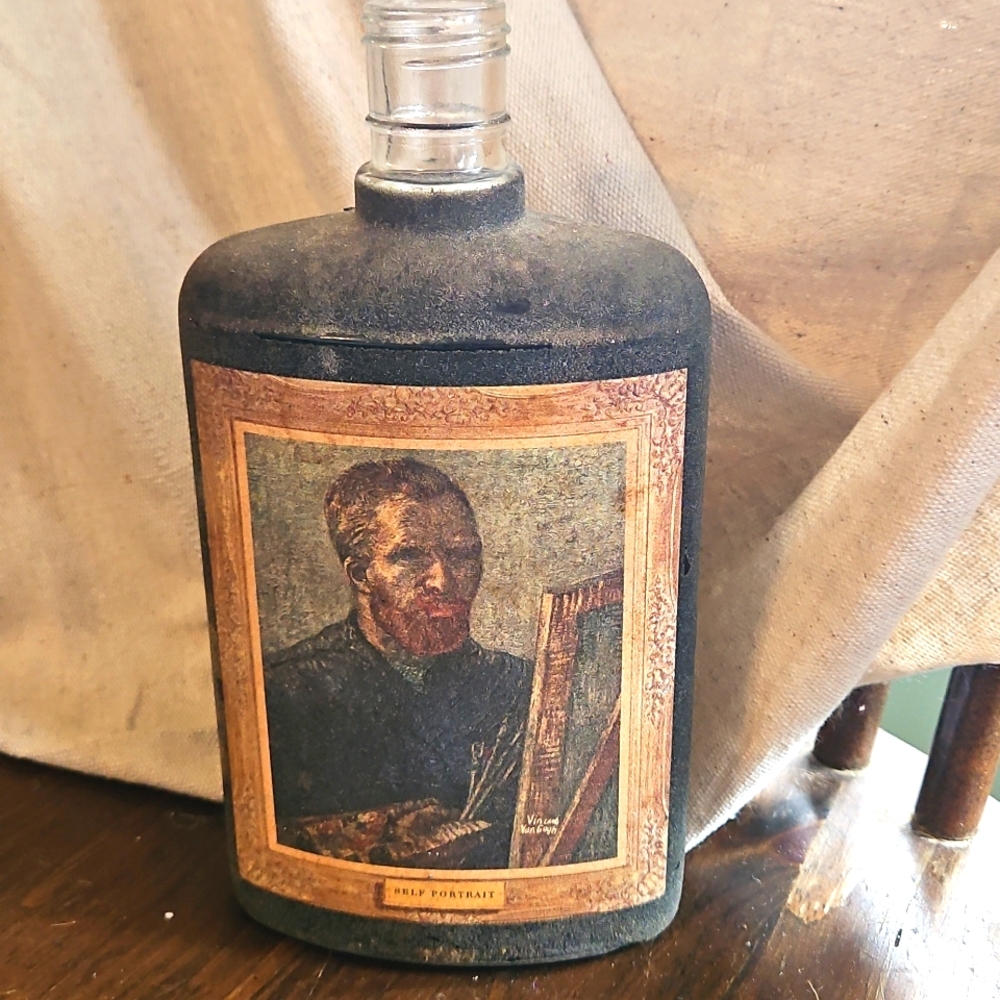Jim Beam Jimmy 1968 Limited Edition Bottle Vincent Van Gogh Self Portrait
